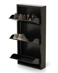 Scarpiera Slim in Metallo 3 Ante