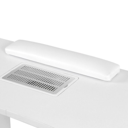 Aspiratore per limatura e cuscino ergonomico poggiamano tavolo unghie